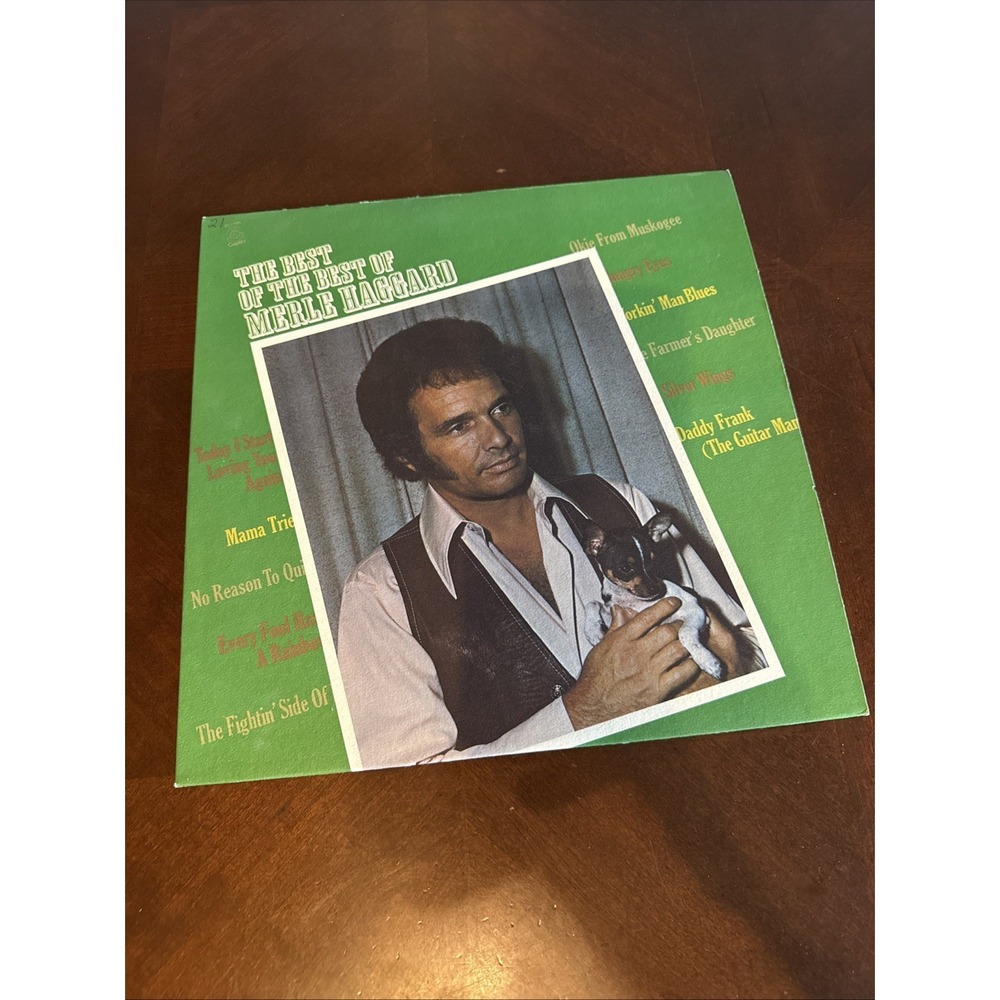 MERLE HAGGARD‎ The Best Of ST11082 LP Vinyl